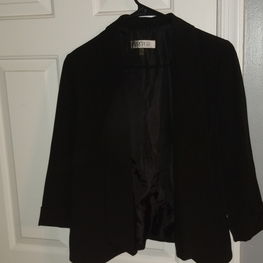 Blazer with matching pencil skirt